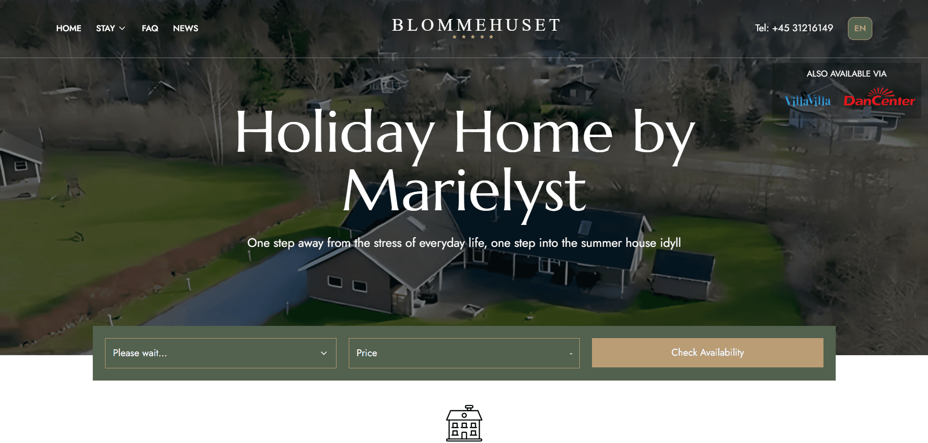 Blommehuset Website
